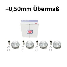 4 pistoni +0,50 mm 83,50 mm