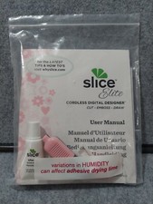Slice Elite Cordless Digital Designer Manual Blade Adhesive Pink Lot