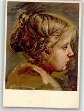 39888900 - firmato. Wasmann, Friedrich Ritratto di Medchen Ronning Caffè Pubblicità