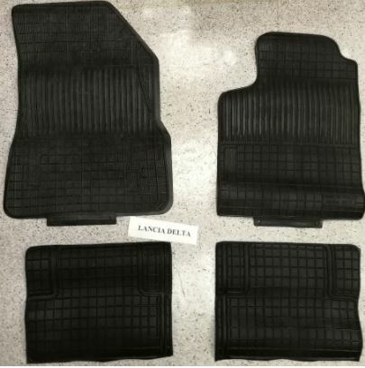 Set tappeti gomma - tappeti, lancia