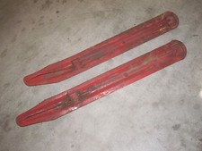 MOTOSLITTA anni 70 -  coppia sci anteriori, usati