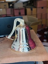 Campana nautica da nave in ottone antico da 14" - Grande campana per porta...
