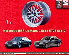 1 cerchio BBS Le Mans Mercedes