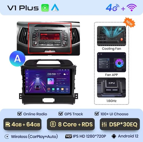 Autoradio kia sportage - autoradio,