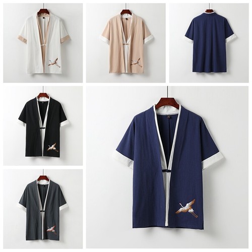 Giacca kimono uomo - uomo, lino