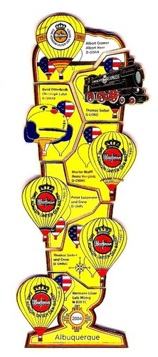 Warsteiner ballon spilla - spilla, /