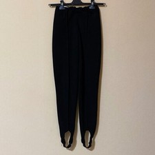 Pantaloni Donna Nero Affusolato Casual Basic Pratico Elastico alle estremità