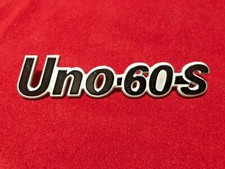 FIAT UNO 60 S LOGO SCRITTA