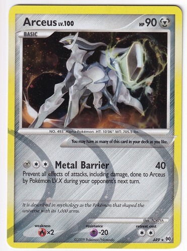 Arceus ar9 holo - arceus,