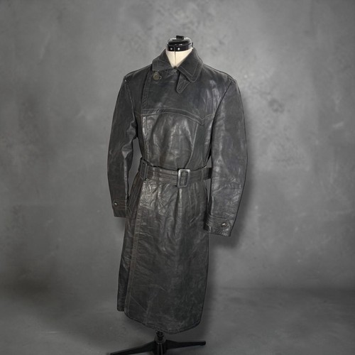 Trench cappotto pelle - , uomo