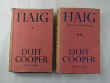 Haig - Duff Cooper *2 Volumes