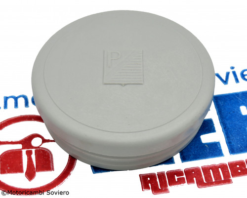 Tappo grigio emblema - tappo,