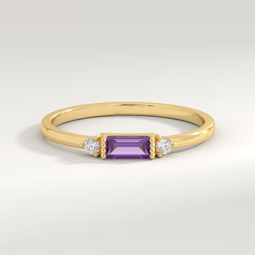 Anello ametista lega - anello, ametista,