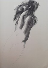 Emilio Greco - Memoria d'amore - litografia, 1967