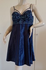 SOTTOVESTE BABY DOLL BLU CACIQUE UK 18-20 SEXY LINGERIE INTIMO