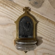 Acquasantiera Inizi 900 Bronzo