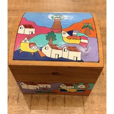Scatola portagioie in legno