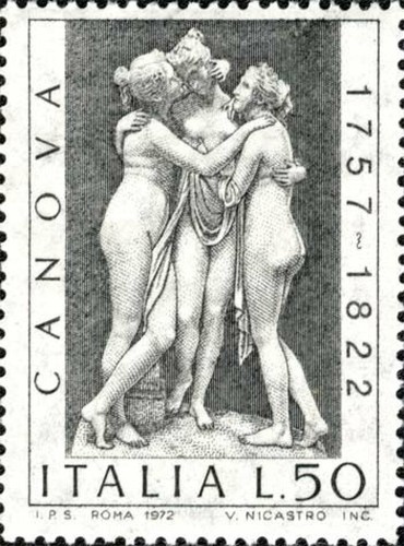 Francobollo italia 1972 - italia,