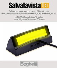SALVALAVISTA LED BEGHELLI  LUCE TV Retroilluminazione TV riposante per gli occhi