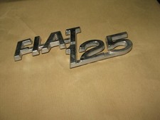 Fiat 125 WRITTEN ACRONYM