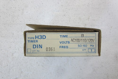 Omron h3d 100 120vac - 100-120vac, timer