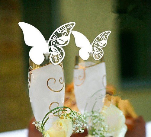 100 farfalle segnaposto - 100,