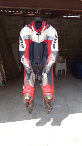 Tuta moto pelle divisibile - tuta,