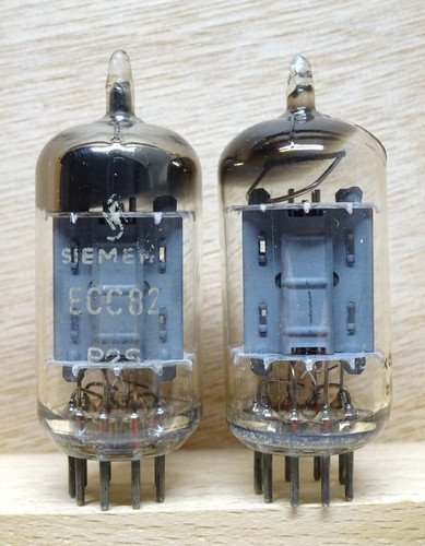 Coppia siemens ecc82 ottimo - coppia:,