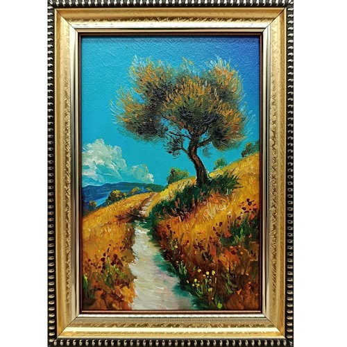 Dipinto olio originale ulivo