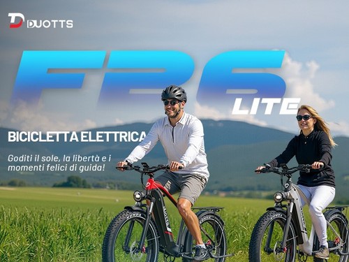 Bicicletta elettrica duotts - elettrica,