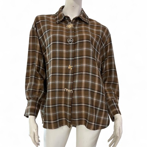 Zeta otto brown hazelnut shirt - otto,