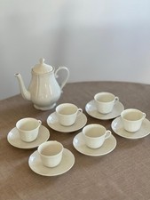 Servizio da caffè Richard Ginori Porcellana Bianca Set X6