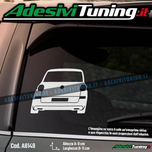 Adesivo profilo posteriore - adesivo,