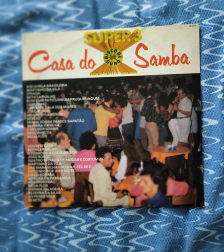 Casa samba lp - samba, rca