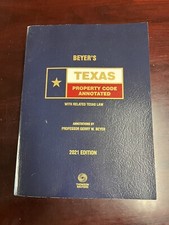 Beyers Texas Property Code