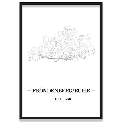 Poster città juniwords - città,
