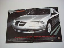 advertising Pubblicità 1997 CHRYSLER STRATUS