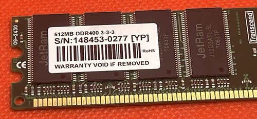 Memoria ram 512mb ddr - 400, mhz