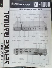 KENWOOD KA-1000 Amplificatore