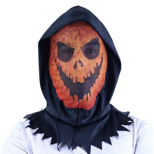 Maschera tessile arancione - , di