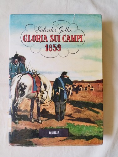 Libro gloria sui campi 1859 - libro,