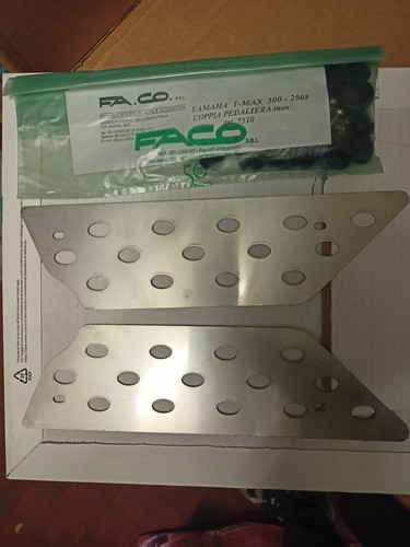 Pedane inox appoggiapiedi - inox,