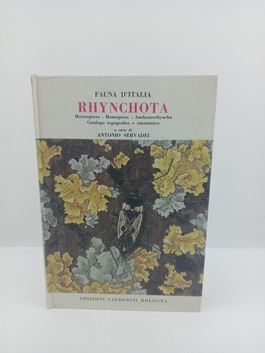 Rhynchota antonio servadei - rhynchota,