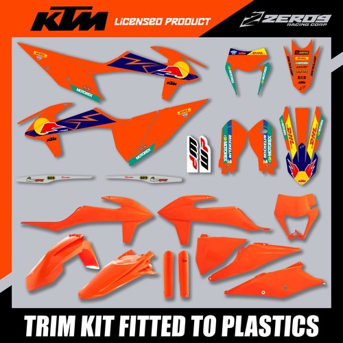 Kit grafica plastiche ktm - plastiche,