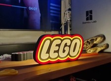 Lego Lightbox led Insegna vintage light NUOVO