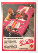 Pubblicita' Barbie Mattel Vettura Auto Sportiva Advertising Werbung 1980 (T7)