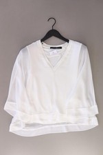 ⭐ Zara camicetta per le signore taglia 38, M bianco di poliestere ⭐