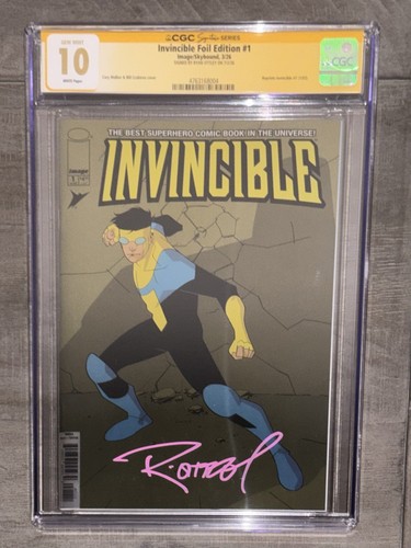 Cgc gem invincible 1 - cgc,