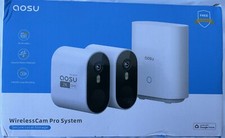 (Open Box)Wireless Cam Pro System 166° grandangolare, 365 giorni di durata della batteria,