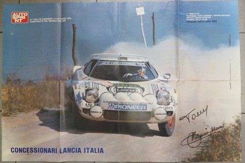 Poster autosprint campione - poster,
